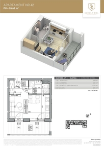 Sobola Biel | mieszkanie 1-pok. | A_7_M42