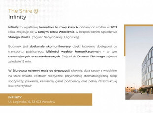 INFINITY – Przestronne Biura w Centrum Wrocławia