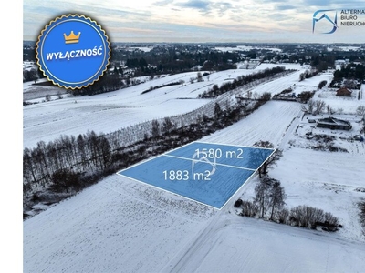 Działka na sprzedaż 1 580,00 m², oferta nr LER-GS-2733