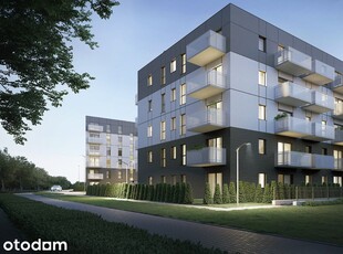 2-pokojowe mieszkanie 43m2 + balkon