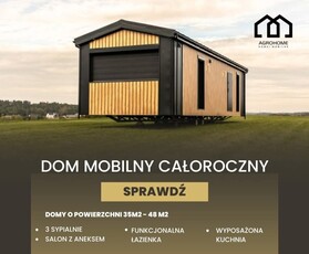 Domek mobilny na kołach stodoła z antresolą