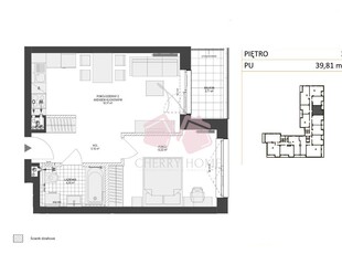 3-pokojowe mieszkanie 59m2 + ogródek