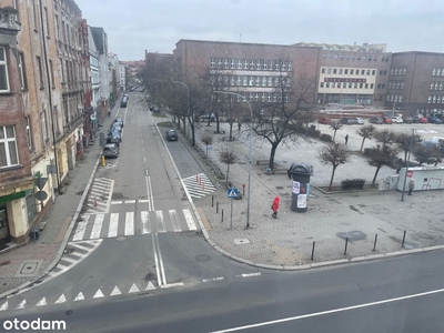 Duże mieszkanie 2 pokojowe Bytom centrum z CO.