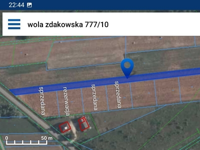 Działka 10a w Woli Zdakowskiej