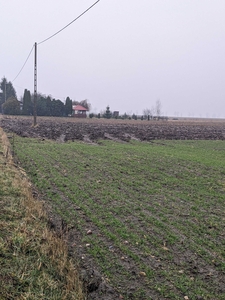 Działka budowlana 1261 m 2, Sławoszew Nowy, Gmina Daszyna