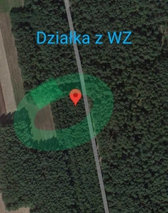 Działka budowlana z WZ