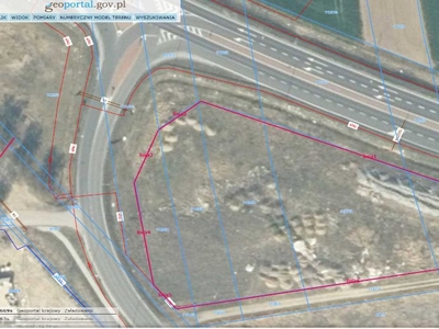Krzepice Działka inwestycyjna przy drodze DK 43 0,5634ha