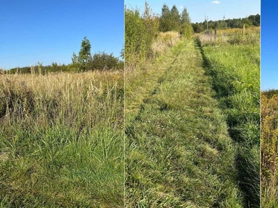 Sprzedam działkę budowlaną pow. 5848 m2 Myszków Ciszówka ulica Cicha