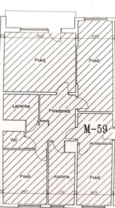 Przytulne I Zadbane M-3, 51,78m2,Blok Cegła,Leśne!