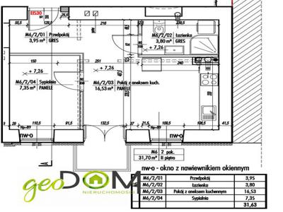 Mieszkanie na sprzedaż 2 pokoje Lublin, 31,63 m2, 2 piętro