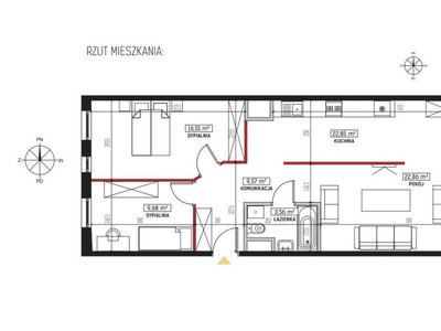 Przestronne 2 pokoje | 34 m2 | Ogród | Tramwaj!