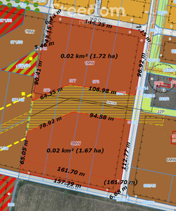 Działka budowlana pod bloki, PUM 28400 m2