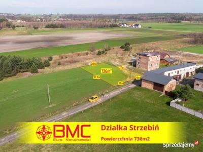 Działka 736m2 Strzebiń Krasińskiego