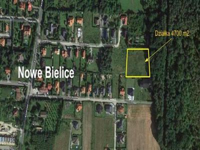 Działka Nowe Bielice gm. Biesiekierz, Nowe Bielice