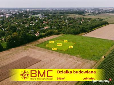 Oferta sprzedaży działki 687m2 Lubliniec