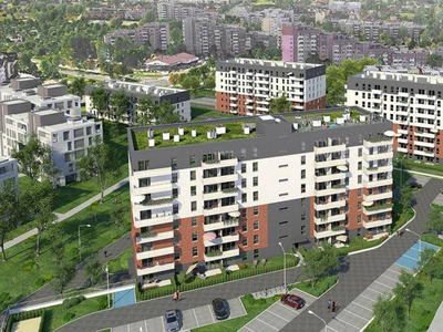 Mieszkanie 43.57m2 2 pokoje Tychy Bielska