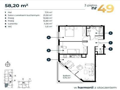 M. 49 Apartamenty Harmony