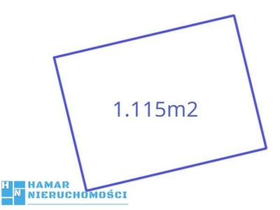 Działka w Kaniach 1.115m2