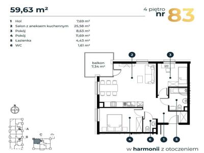 M.83 Apartamenty Harmony