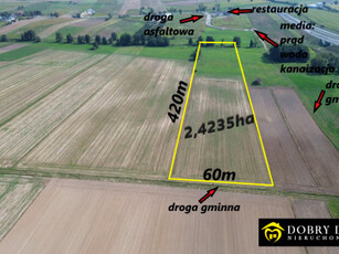 Działka inwestycyjna Zambrów