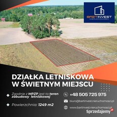 Działka letniskowa w świetnym miejscu