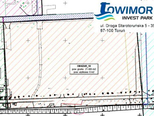 Działka przemysłowa, ul. Droga Starotoruńska