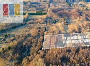 Działka rolna Cerkiewnik gm. Dobre Miasto