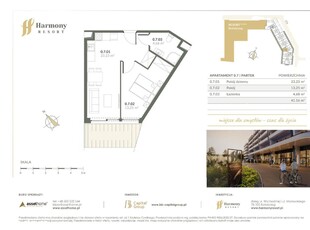 Harmony Resort | apartament 2-pok. | AP0.07