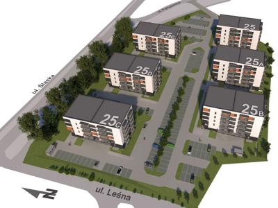 Chrzanów, Leśna Partyzantów, 58,7m2.