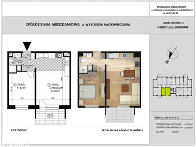 Przy Stadionie | mieszkanie 2-pokojowe | M36