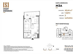 Nowe mieszkanie dwupokojowe(NrM 2A)