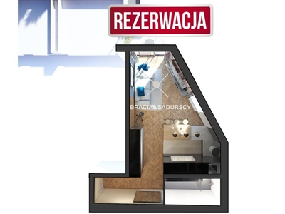 Mieszkanie na sprzedaż 30,38 m², piętro 1, oferta nr BS2-MS-284679-158