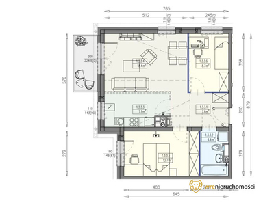 Mieszkanie na sprzedaż 59,73 m², piętro 3, oferta nr 780587