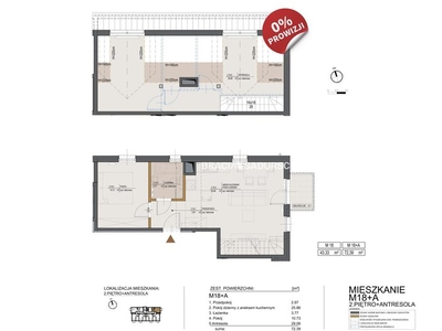 Mieszkanie na sprzedaż 70,02 m², piętro 2, oferta nr BS2-MS-295763-13