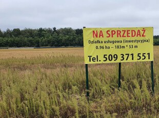 Działka usługowa- inwestycyjna.