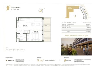 Harmony Resort | apartament 2-pok. | AP0.017