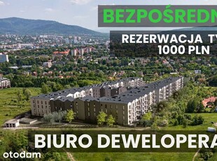 Nowe 2 pokoje + ogródek / biuro dewelopera /bezPCC