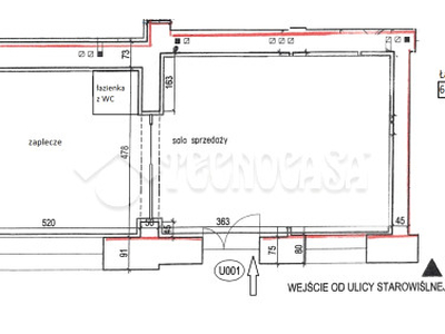 Lokal handlowy, ul. Starowiślna