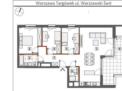 Sprzedam nowe 4-pokojowe mieszkanie o wielkości 94 mkw