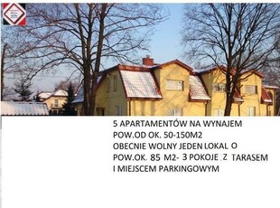 Wynajmę mieszkanie ok.85m2 -3 pok. z kuchnią +taras+miejsce