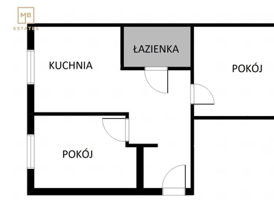 Mieszkanie na sprzedaż 48,30 m², parter, oferta nr MBE-MS-5022