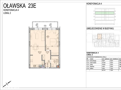 Mieszkanie na sprzedaż 54,7m2