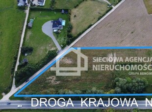 Działka przemysłowa 1ha przy drodze krajowej 20