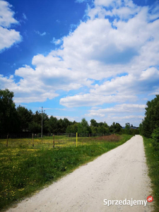 Działka budowlana 45 min od Warszawy 1000m2 (autostr/pociąg)