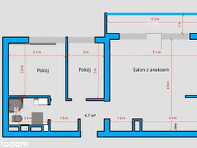 Mieszkanie na sprzedaż, 49 m², Kraków Bieżanów-Prokocim Prokocim