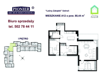 A12- apartament u podnóża Lipowskiego Gronia