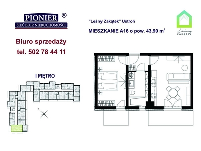 A16- apartament u podnóża Lipowskiego Gronia