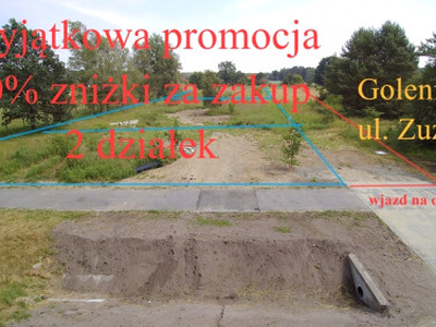 Działka budowlana Goleniów