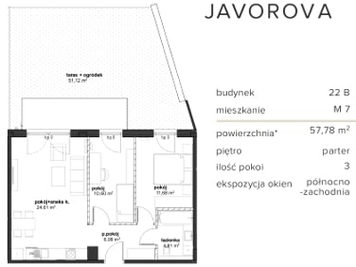 Nowe mieszkanie Jasień, ul. Jaworowa