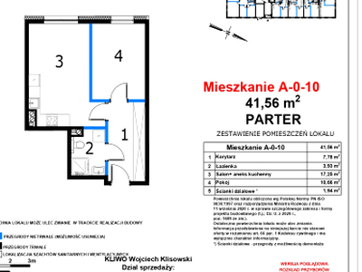 Nowe mieszkanie ul. KLONOWA